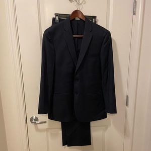 Navy Jos. A. Bank Two Piece Suit
